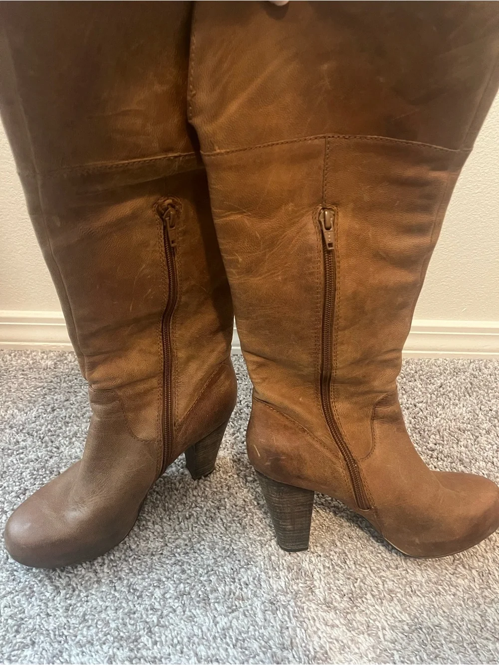 Steve Madden Boots in Brown